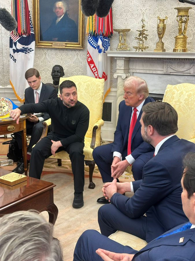 US President Donald Trump Ukraine President Zelenskyy Clash In White House