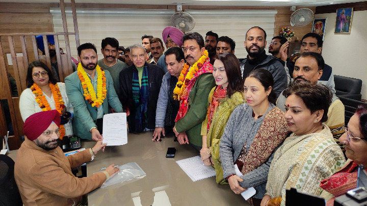 Chandigarh Mayor Election 2024 Congress Candidates Filed Nomination