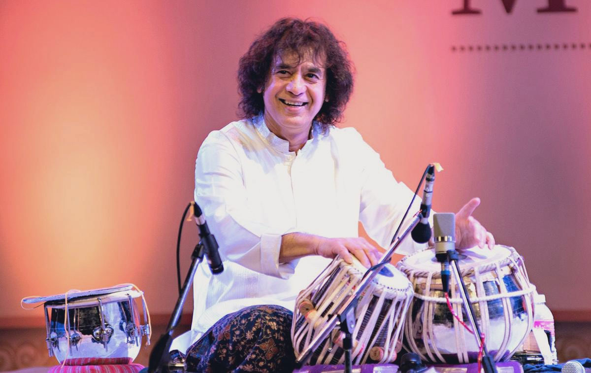  Zakir Hussain Damru and Shankhnaad from the beat of the Tabla viral video