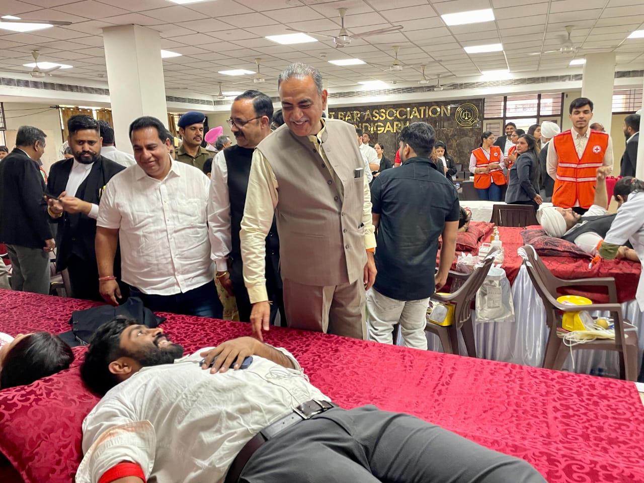 Sanjay Tandon Inaugurated the Blood Donation Camp