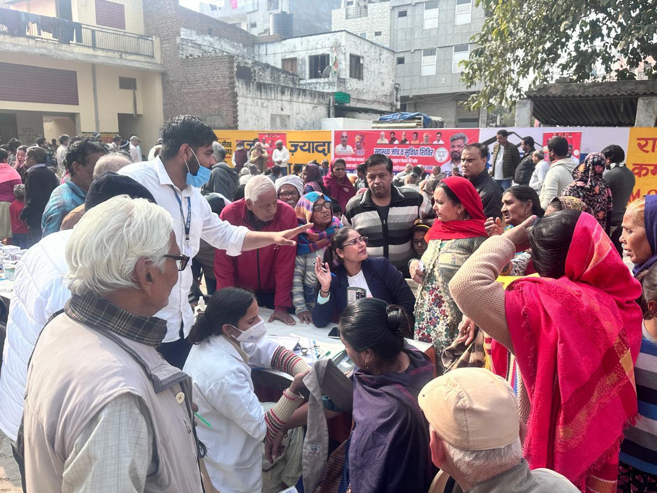 Free medical checkup done in Bhudat Colony