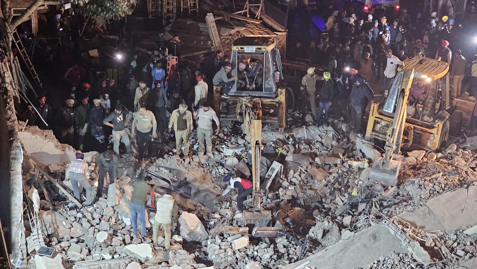 Mohali Building Collapse