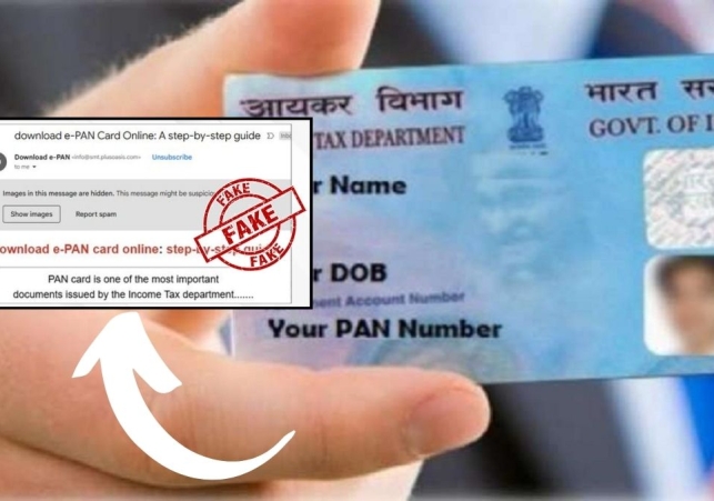 Beware! You Could Fall Victim to Online Fraud in the Name of Downloading Fake E-PAN Cards