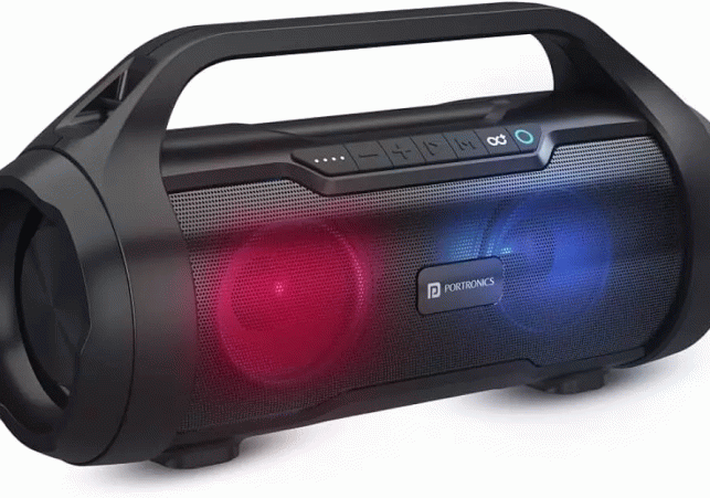 Party Like Never Before! Portronics Thunder 2.0 TWS Speaker Launches with RGB Lights and 60W Power