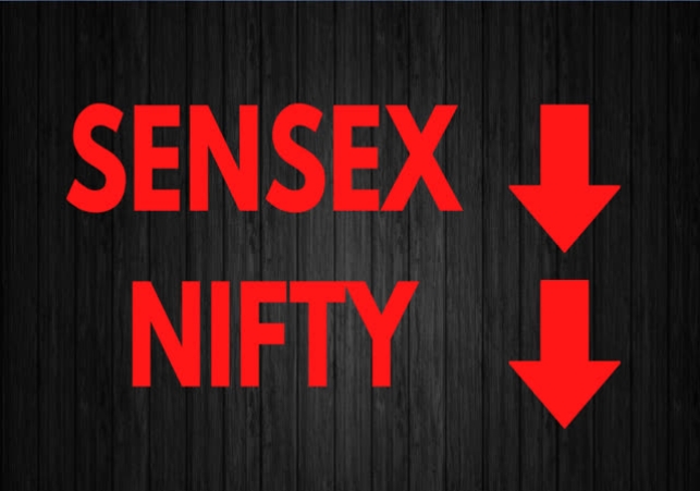 Stock Market Ends the Year with a Crash as Sensex and Nifty 