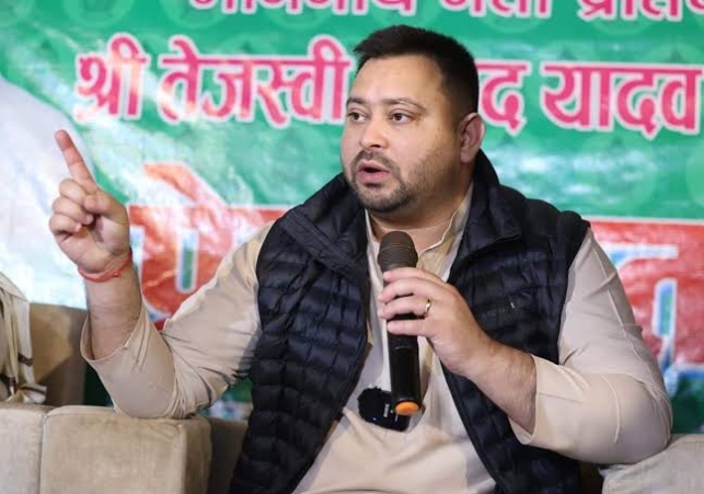 Tejashwi Yadav Attacks BJP, Says 