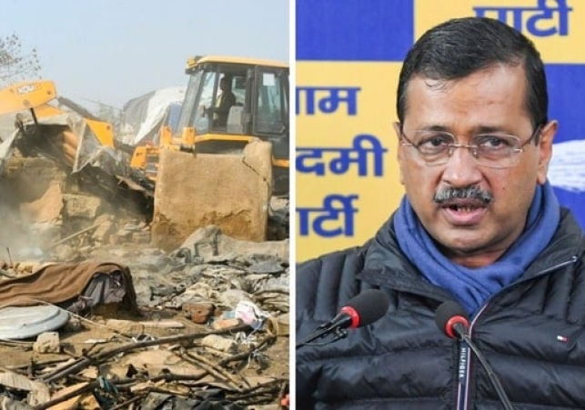 Delhi Bulldozer Action Sparks Kejriwal’s Attack on BJP, Urges Voters to Reject Them