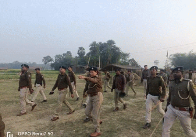 Violence Erupts in Bihar's Begusarai as Mob Attacks Police Team Amid Land Dispute