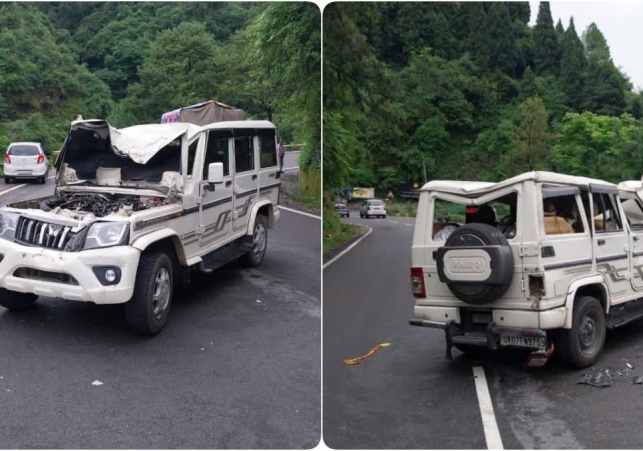 Bolero accident in Mussoorie