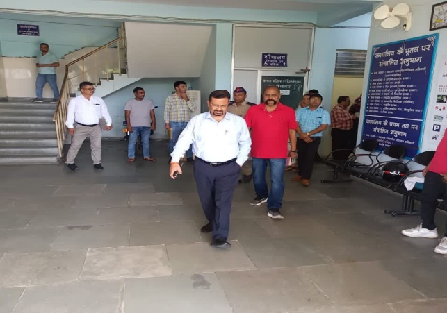 Haridwar DM surprise inspection