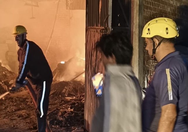  Roorkee scrap warehouse fire