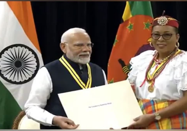 PM Modi Honoured In Dominica And Guyana