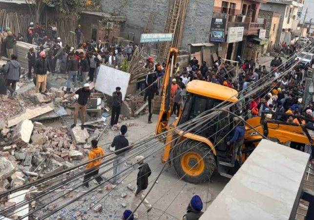 Mohali Building Collapse