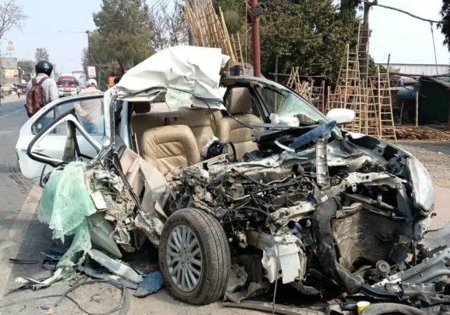 Road Accident in Haldwani