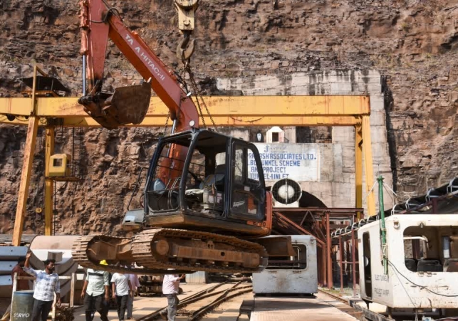 Telangana SLBC Tunnel Rescue Update