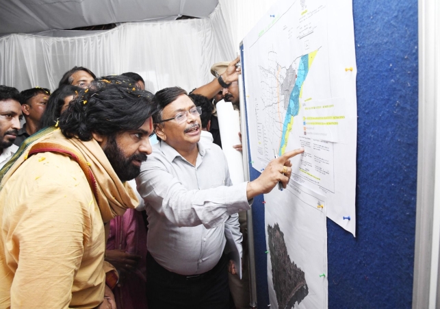 Pawan Kalyan visits Pithapuram constituency