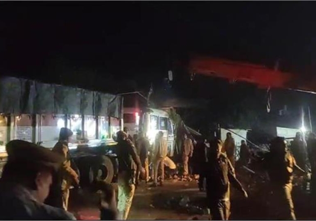 UP Etawah Road Accident