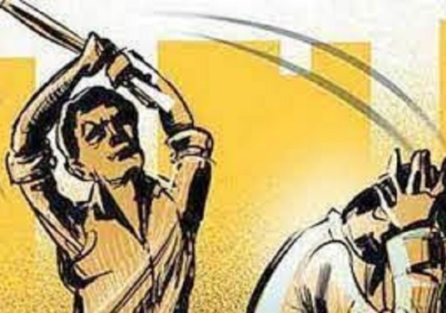 A youth was attacked with a sharp weapon in Indira Colony