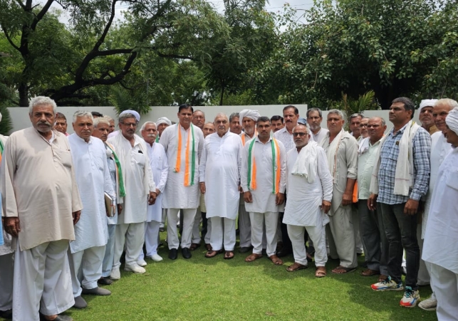 JJP officials joined Congress