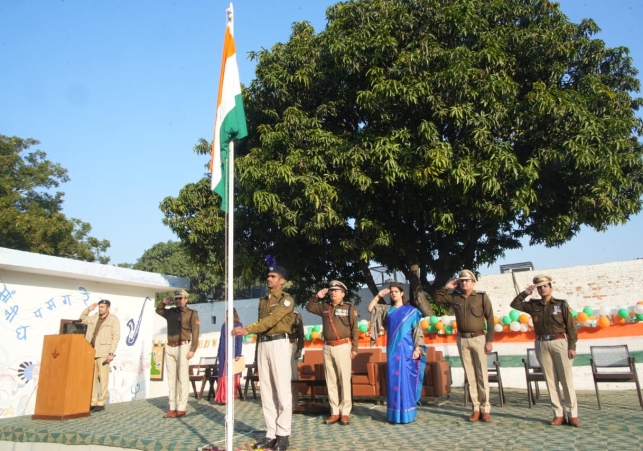 76th Republic Day celebrated at Chandigarh Model Jail