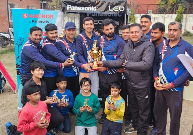 Panasonic Company organized a Friendly Cricket Match