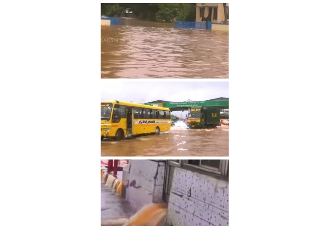 Heavy rain warning in Telugu States