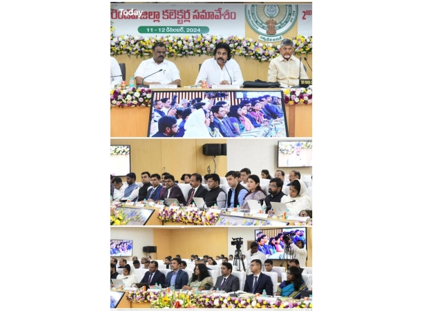 Deputy Chief Minister Pawan Kalyan in Collectors Conference