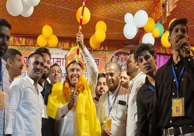 Chandigarh MP Shri Manish Tewari attended the Dussehra program