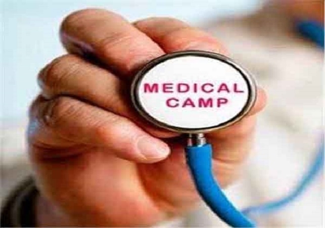 Health check-up camp of Samaj Seva Samiti today