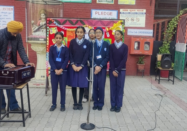 Patriotic songs and activities started in government schools