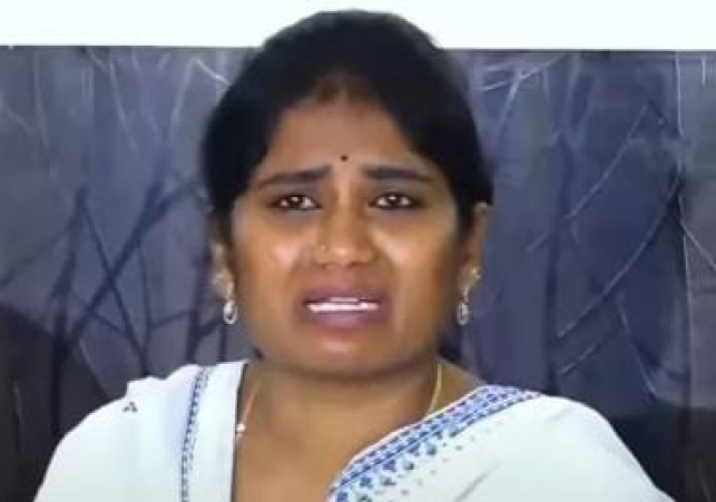 Female officer Shanti Burst into Tears