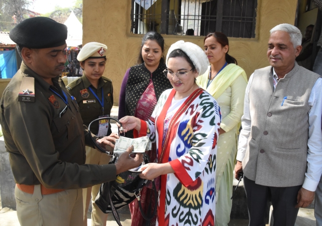 Faridabad Police made India's Reputation in the International Fair