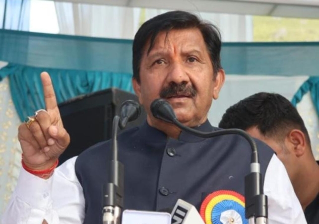 Agriculture Minister Chandra Kumar