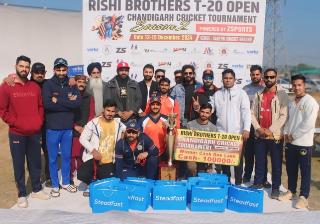 Rishi Brothers T-20 Open Chandigarh Cricket Tournament Season 2