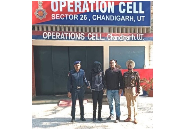 Chandigarh Police Arrested PO