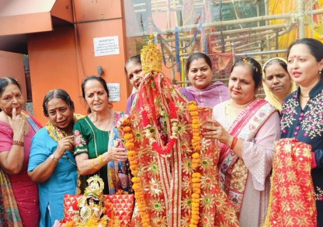 Marriage of Mata Tulsi with Shaligram