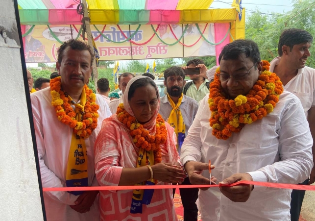 Dr. Sushil Gupta inaugurated the election office