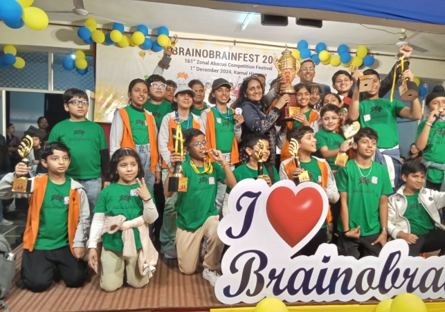 Score More Abacus Academy won the Overall Championship Trophy