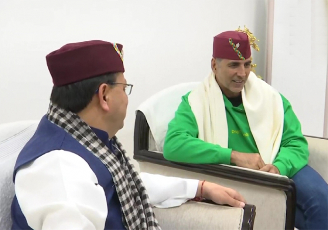 Akshay Kumar in Uttarakhand