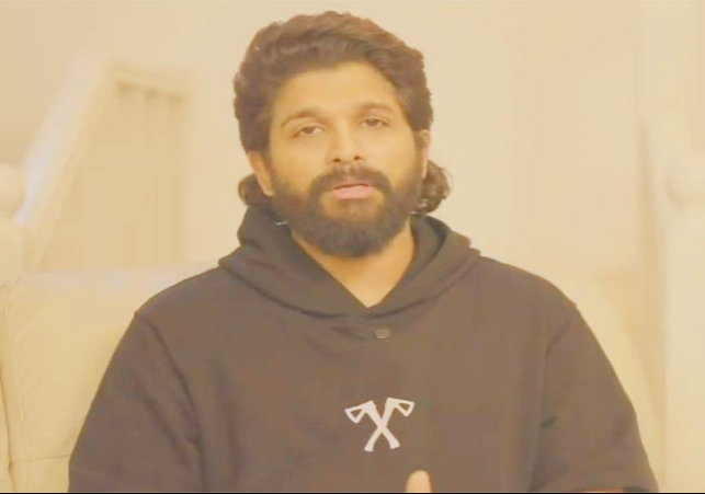 Allu Arjun released video on Hyderabad tragedy incident 25 lakhs to family