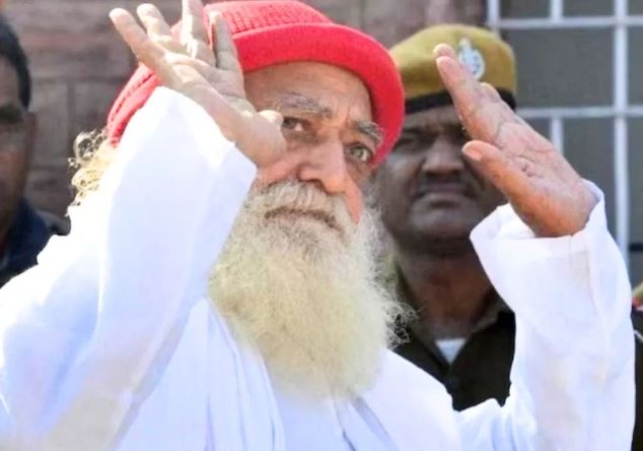 Asaram came out of jail on parole