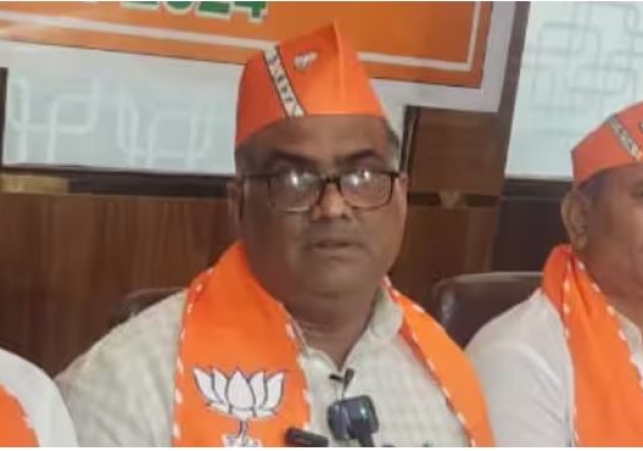 BJP leader Girish Chandra Yadav got angry at journalist