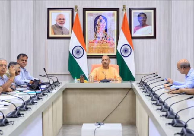 CM Yogi Adityanath Review Meeting