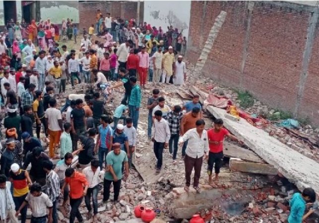 2 Storey House Collapsed