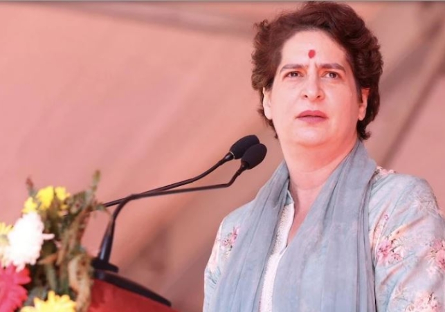 Priyanka Gandhi's Rally