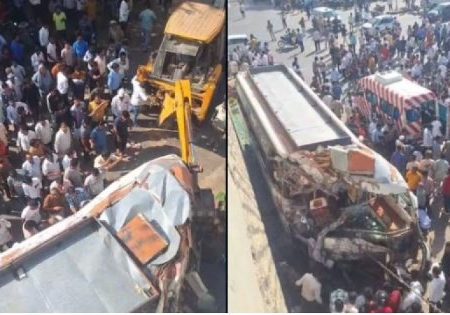 Bus Accident in Sikar