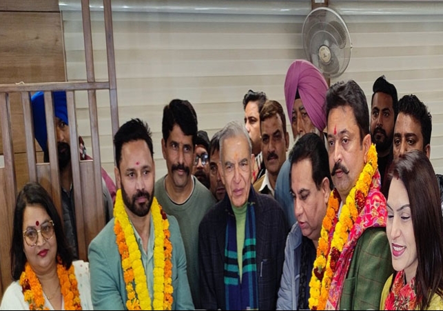 Chandigarh Congress Candidates Filed Nomination