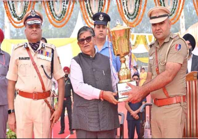 Chandigarh Police 58th Foundation Day Governor Gulab Chand Kataria