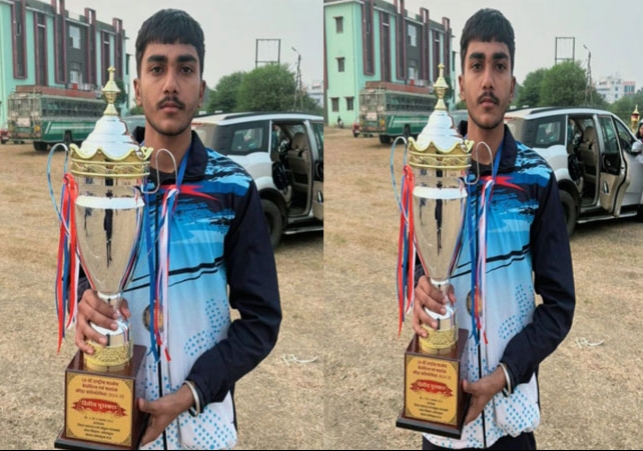 Chandigarh Police Head Constable Son Wins Silver Medal News