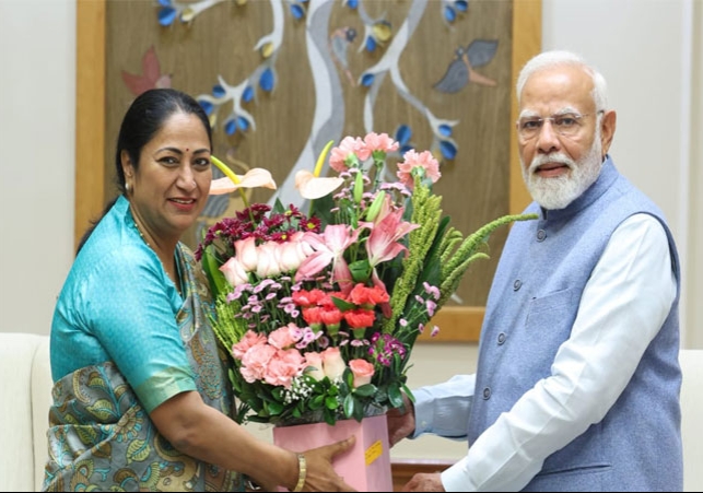 Delhi CM Rekha Gupta met PM Narendra Modi New BJP Government